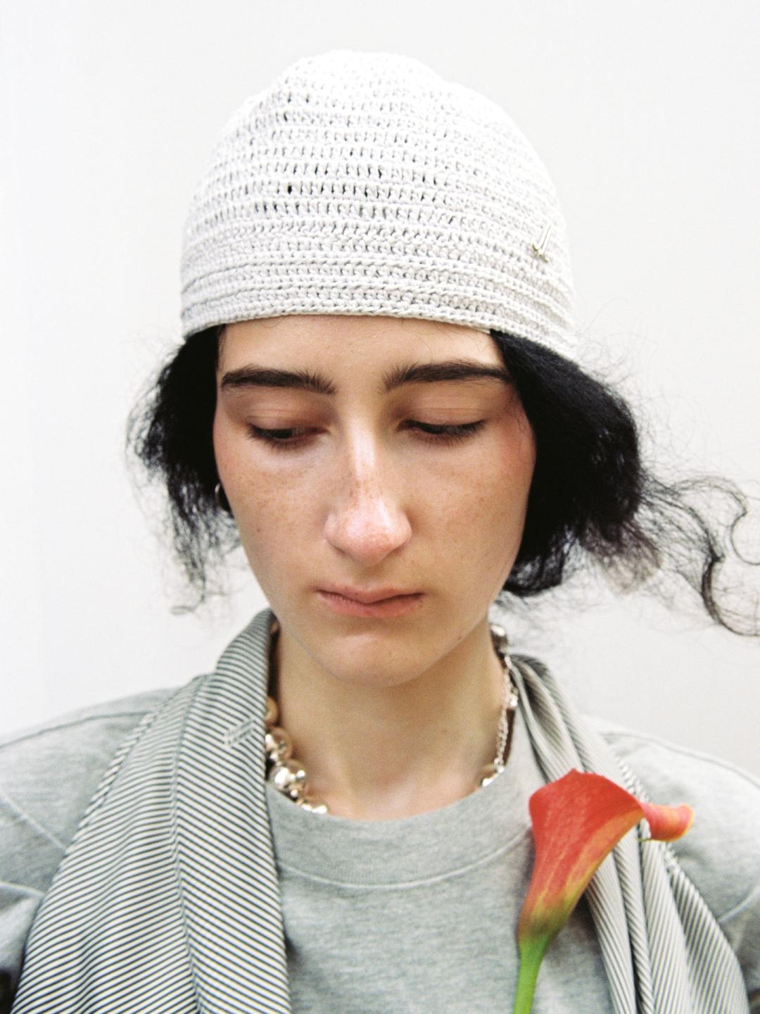 【Muhlbauer】HAND KNIT RIB CAP MÜHLBAUER HAT MAKERS SINCE 1903